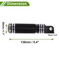 thumbnail image 4 of Espejos de motocicleta Unique Bargains para Harley Sportster XL883, pedal delantero, pedal trasero, reposapiés, estribo, pedal de pie, aleación de aluminio, negro, 1 juego, 4 of 6