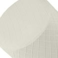 thumbnail image 7 of Stretch Ottoman Cover, Round Thick Polyester Ottoman Slipcovers for Living Room Foot Stool Stretch Cover to .66-12.99inch Diameter, 7 of 7