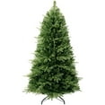 thumbnail image 6 of 4.5ft Christmas Tree with Multi-Color Lights,Realistic Fir Christmas Tree with Colored Lights with Controller, 810 Branch Tips, 300 Colorful Lights & Metal Stand, Pre Lit Christmas Tree, 6 of 19