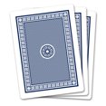 thumbnail image 4 of Brybelly One Blue Deck and One Red Deck of Pinochle Playing Cards, 4 of 5
