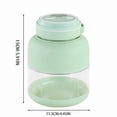 thumbnail image 3 of MMJ Portable Juicer Cup 44oz Wireless Rechargeable Smoothie Blender with 38 Stainless Steel Blades for Travel Gym, 3 of 7