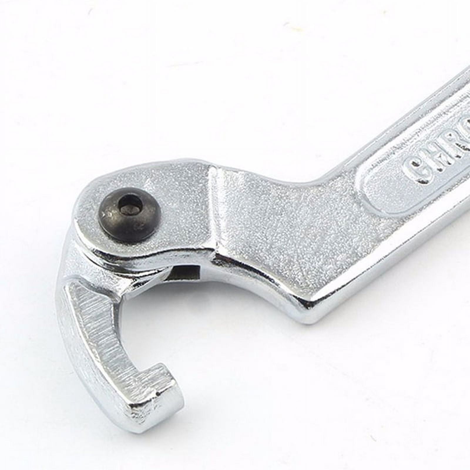 SEIWEI Universal Shock Adjustment Adjuster C Spanner Wrench Tool Adjustable Wrench 115-170mm Silver