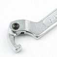 thumbnail image 3 of SENRISE C Shape Spanner Adjustable Wrench Chrome Metal Tool Durable 3 Size Silver Universal, 3 of 7