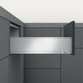 thumbnail image 1 of Blum B770K4502I SS Legra K-Height Drawer Profile, Stainless Steel - 18 in., 1 of 1