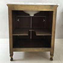 Bellaterra Home 30 in Single sink vanity-manufactured wood-sable walnut