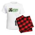 thumbnail image 5 of CafePress - County Antrim Women's Light Pajamas - Women's Short Sleeve Print T-Shirt and Pants Light Cotton Pajama Set, 5 of 7