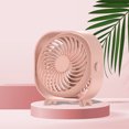 thumbnail image 5 of Savings up to 30% off Mini Fans Rechargeable Desktop Fan Portable Office Student Dormitory Home Mini Silent Fan, 5 of 6