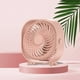 thumbnail image 5 of Ventilador Portátil Recargable, Potente Viento, Ajustable 360°, Motor Silencioso Sin Escobillas, Alimentación Usb, Mini Ventilador de Escritorio, Ideal para Casa, Oficina, Dormitorio, Baterí, 5 of 5