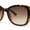Tortoise - Brown, variant on Womens Classy Elegant Chic Inset Lens Butterfly Plastic Sunglasses All Black
