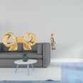 thumbnail image 2 of Asa de mueble,Tirador de latón con forma de lazo para muebles o armario,Tirador de puerta de armario con forma de arco,tirador de cajón de cocina,Estatua de Lutero,Colección religiosa de, 2 of 8