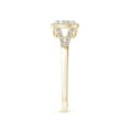thumbnail image 3 of ANGARA Natural Diamond Split Shank Engagement Ring in 14K Yellow Gold for Women (Size-2.7mm| Color-I-J| Clarity-I1-I2) | April Birthstone, Anniversary, Jewelry Gift for Women | Natural Diamond Ring, 3 of 9