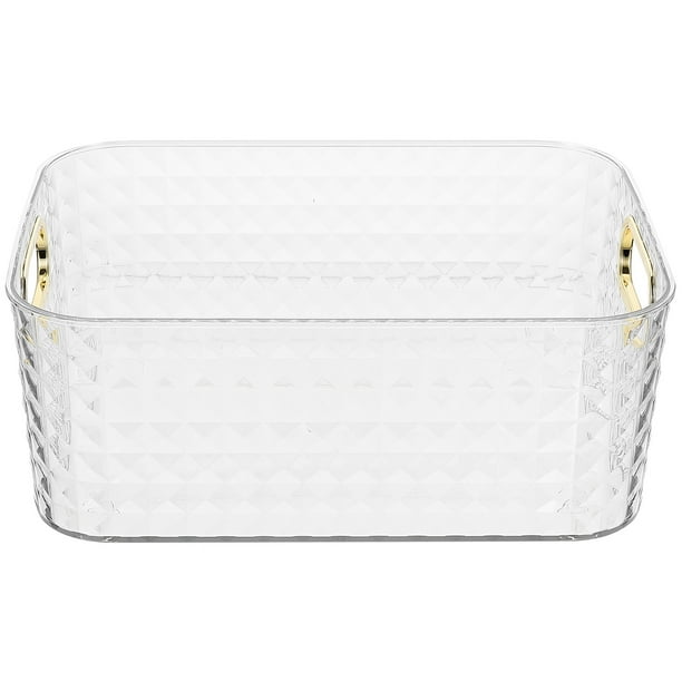 Cesta de almacenamiento de la caja de almacenamiento de la caja de la caja del bocadillo de escritorio