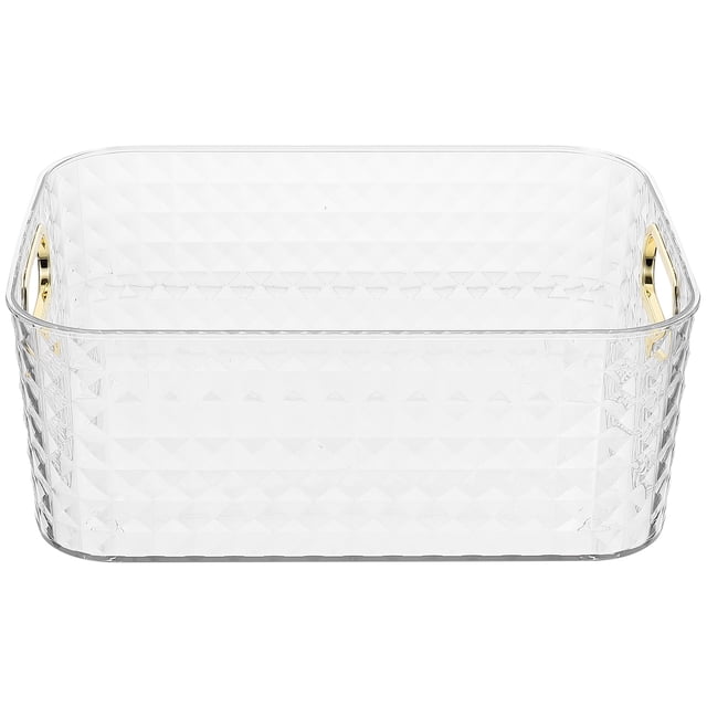 Cesta de almacenamiento de la caja de almacenamiento de la caja de la caja del bocadillo de escritorio