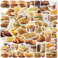 thumbnail image 1 of Pegatinas KFC Fried Food, impermeables, con grafiti, 64 unidades, 1 of 5