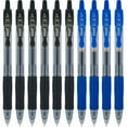 thumbnail image 4 of Pilot G2 Premium Retractable Gel Ink Pens Fine Point, Black and Blue Ink, 10 Count, 4 of 9