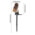 thumbnail image 5 of Viflosae Outdoor Solar Lights for Yard Solar Lights Outdoor Decorative Solar-powered Resin Owl Garden Light Outdoor Waterproof Ground Stake Lamp Courtyard Decorative Lighting, 5 of 9