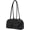Black, variant on Hobo Handbags for Women PU Leather Trendy Tote Bag Fashion Purse Zipper Casual Shoulder Bag with 2 Outer Pockets