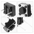 thumbnail image 3 of 100pcs Tactile Switch Momentary Switch Push Button Switch For Breadboard Pcb, 3 of 8
