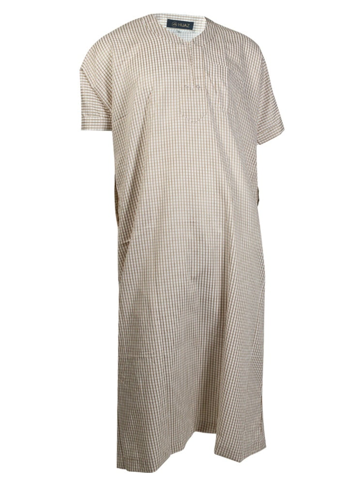 Casual White Prayer Thobes main image 1