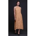 thumbnail image 5 of Bimba Watercolor Women Backless Halter Neck Beachwear Summer Evening PartyÂ&nbsp;Dress-X-Small, 5 of 6