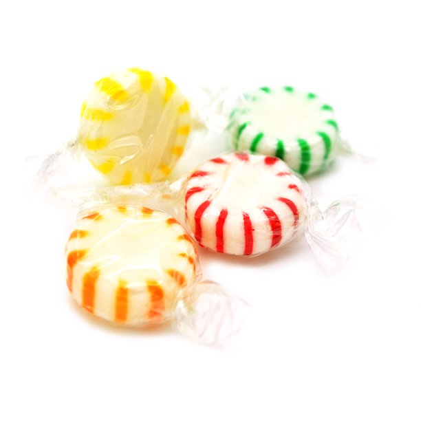 Arcor Assorted Fruits Strawberry Lemon Green Apple Orange Starlights White Center Wrapped Hard Sucking Candy Bulk 3 Pounds Walmart Com