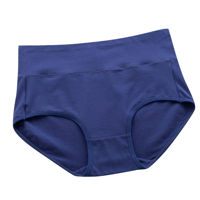 Women's High Waist Hip Lift Plus Size Pure Postpartum Abdomen Seamless Briefs