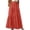 Red, variant on Women's Boho Tiered Maxi Skirt with Smocked Waistband and Ruffled Hemline, Airy Cotton Blend That Swings With Every Step You Take. Black L