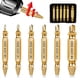 thumbnail image 3 of Kit de Extractor de Tornillos Dañados de 12 Piezas, Juego de Extractores de Tornillos Pelados para Remover Fácil y Rápidamente los Tamaños Comunes de Herramientas Rotas, 3 of 5