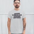 thumbnail image 3 of Tee Hunt Irregardless Is Not a Word T-shirt Grammar Police Funny Men's Tee, Ash Gray, Small, 3 of 5