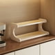 thumbnail image 4 of Muebles de oficina para el hogar, estante de madera para tazas, estante para encimera para tazas de café, exhibidor de tazas, organizador de tazas de café, estante para tazas para organizador de estac, 4 of 6