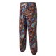 thumbnail image 5 of Pantalones casuales de playa Cagnkofi para hombre, pantalones holgados rectos con cordón y estampados, pantalones de verano, 5 of 5