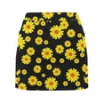 thumbnail image 7 of ibiyuan Pleated Skirts For Women Womens Mini Skirt Skorts Flowy High Waisted Ruffle Tiered Casual Summer Beach Short Skirts Built-in Shorts 2026, 7 of 7