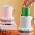 thumbnail image 4 of Kitchen Cups, Ongmies Quick Cup Smart Mug Cooler Constant Heat Electric Portable for Home Restaurant (White), Glass&Bottle, 1*Convenient Constant Temperature Cooling Cup, 4 of 7