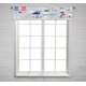 thumbnail image 1 of ABPHQTO Clip Art Náutico Ventana Cortina Valance Rod Pocke 30x130 cm, 1 of 1