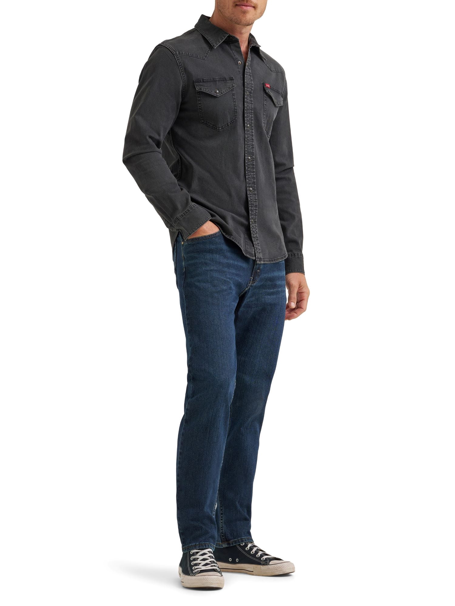 Wrangler® Men's Regular Taper Denim Jeans