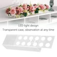 thumbnail image 4 of Acrylic Flower Vase, Rectangular Table Floral Vase  For Anniversary For Desk, 4 of 8