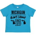 thumbnail image 3 of Inktastic Michigan Awesome Since 1837 Boys or Girls Toddler T-Shirt, 3 of 5