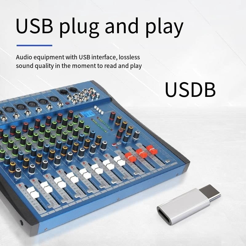Dj Controller Mixer Mixing Meter Card Professal Pc Digital Console Interface Console