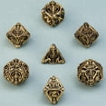 thumbnail image 3 of Hollow Skull DND Dice Set - Metal Polyhedral Dice for Classic Games, 3 of 5