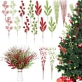 thumbnail image 1 of Picas y aerosoles navideños Thiccywoov, 100 unidades, rojo/verde, 1 of 7