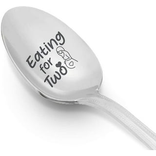 We're having a baby Engraved Spoon Surprise Pregnancy Gift for New Birth  Reveal Baby Announcement Spoon -We're expecting its a boy or a girl-Special
