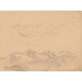 thumbnail image 2 of Józef Simmler 24x19 Gold Ornate Framed and Double Matted Museum Art Print Titled - Sketches of Alpine Ranges in Switzerland (1856), 2 of 4