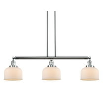 Innovations Lighting 213-S Large Bell Bell 3 Light 41" Wide Commercial Linear Chandelier -