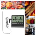 thumbnail image 4 of Kitchen Probe Meter Digital Cooking Temperature Tester for Oven BBQ Grill Timer Function with Meat ,High Precision, 4 of 5