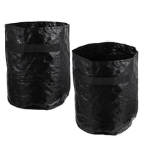 LEORX Garden Waste Bag PE Material for General Users in Garden 2Pcs 10.2X8.3in