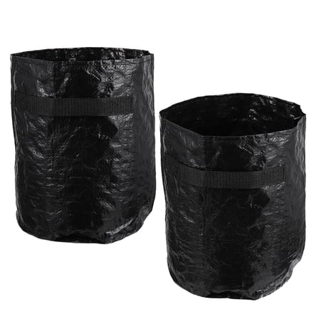 LEORX Garden Waste Bag PE Material for General Users in Garden 2Pcs 10.2X8.3in