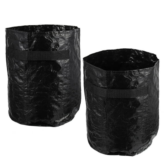 LEORX Garden Waste Bag PE Material for General Users in Garden 2Pcs 10.2X8.3in