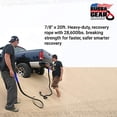 thumbnail image 2 of Bubbarope BUB176660BLG 0.875 in. x 20 ft. Blue Eyes Recovery Rope, 2 of 5