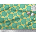 thumbnail image 2 of Soimoi Silk Fabric Floral Mandala Print Fabric by Yard 42 Inch Wide, 2 of 3