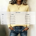 thumbnail image 6 of HAiming Fall Winter Sweaters for Women Long Sleeve Warm Scoop Neck Solid Color Casual Blouses Going out Undershirts, 6 of 6